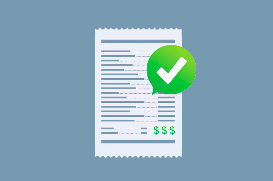 Imagem ilustrativa para recibo de prestação de serviço